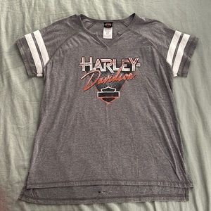 Harley Davison High Low Tee